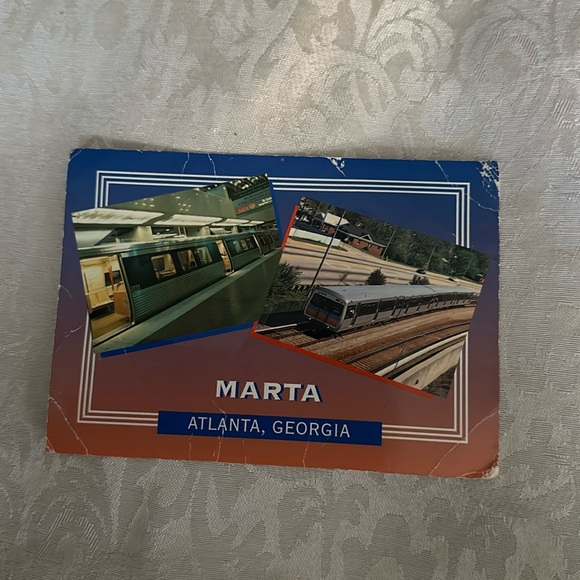 Vintage Collectible. Marta Atlanta Georgia Postcard. - Picture 1 of 2